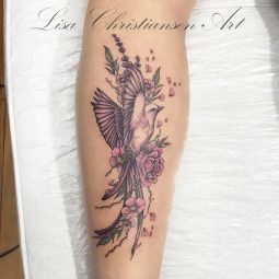 Lisa Christiansen tattoo extravaganza