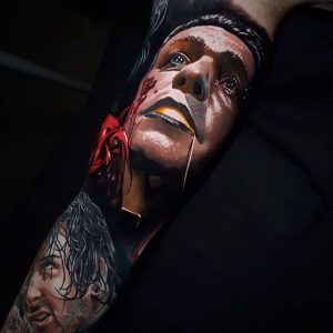 Mihails Neverovs tattoo extravaganza