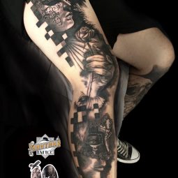 Ioane Alefosio tattoo extravaganza